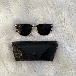 Ray Bans Black and Gold Sunglasses